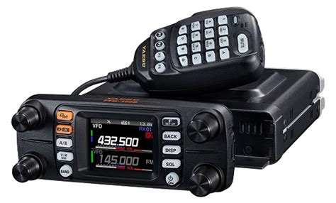 As I mentioned it will transmit on the 2 meter VHF and 70 cm UHF bands. . Yaesu ftm 300
